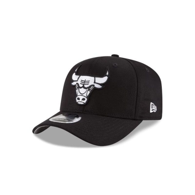 Chicago Bulls Gorra | New Era NBA Stretch Snap 9fifty Snapback Cap Mexico - Negros